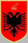 Lo stemma dell'Albania